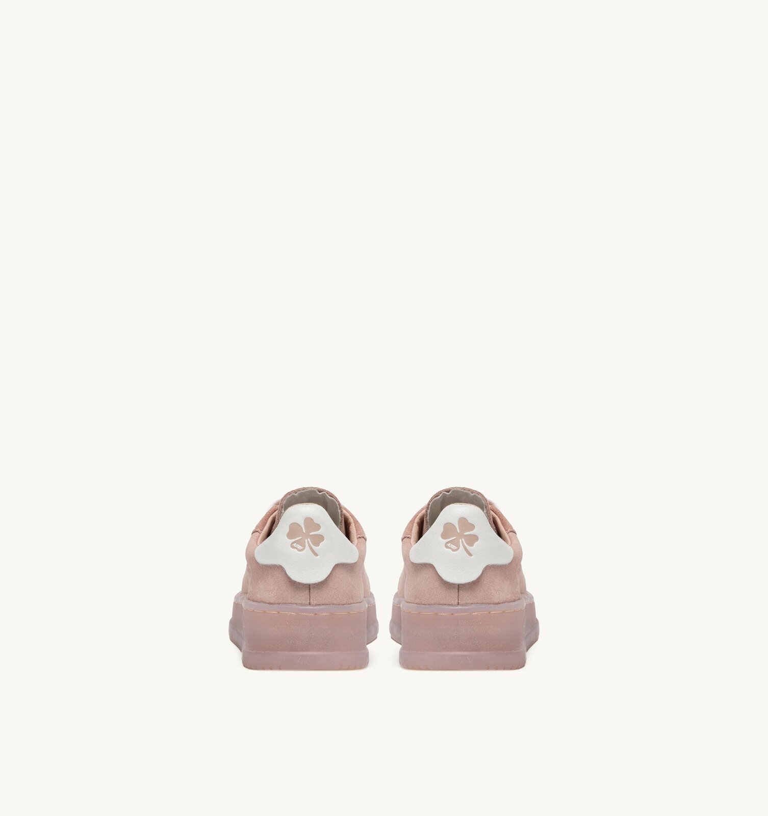 Dallas Kids Low en daim coloris powder pink
