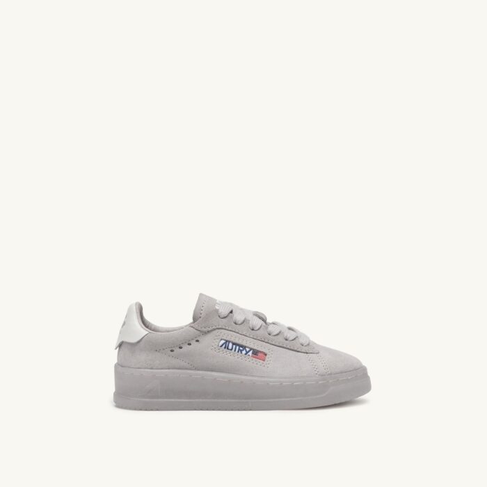 Dallas Kids Low en daim coloris vapor