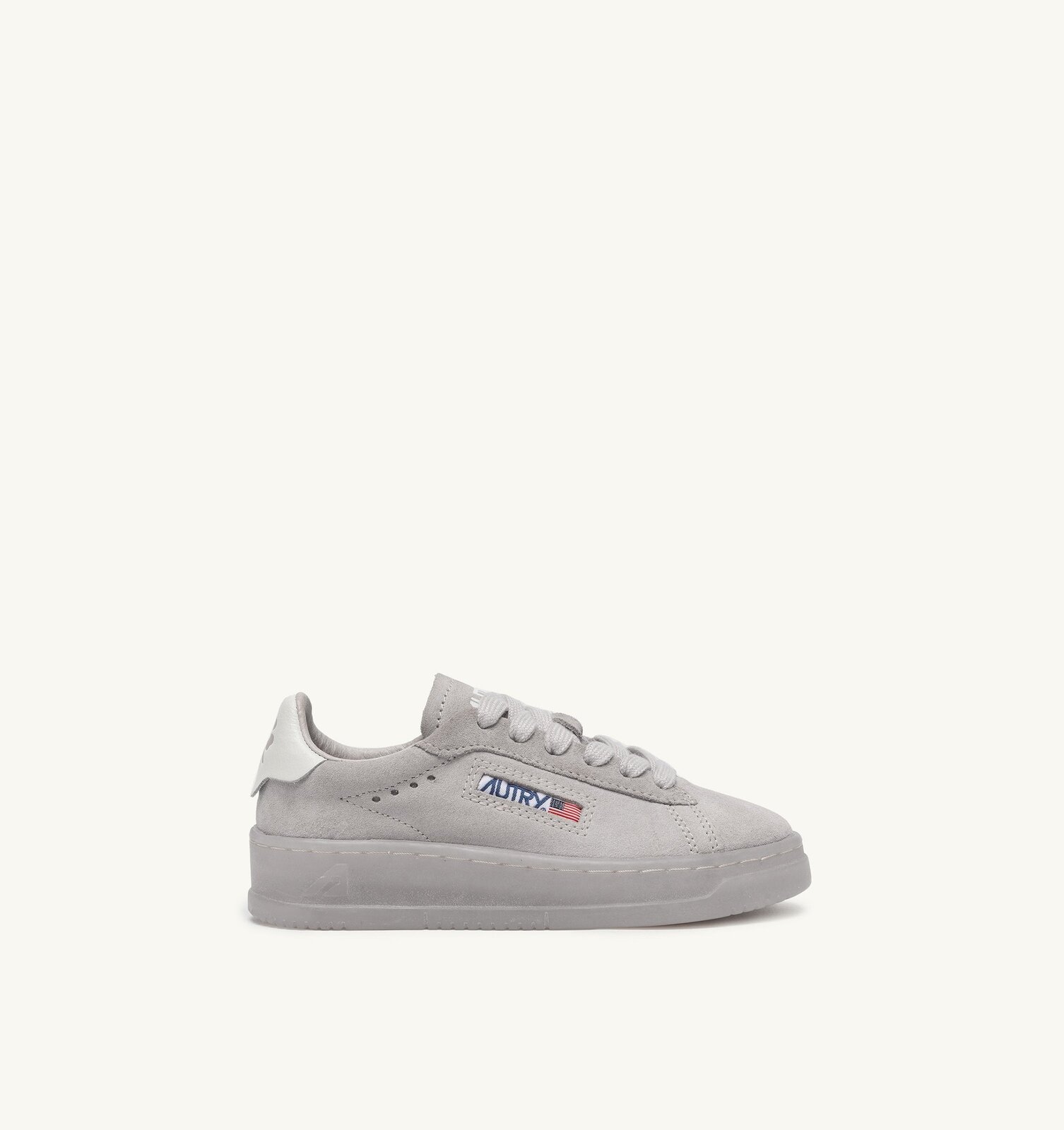 Dallas Kids Low en daim coloris vapor