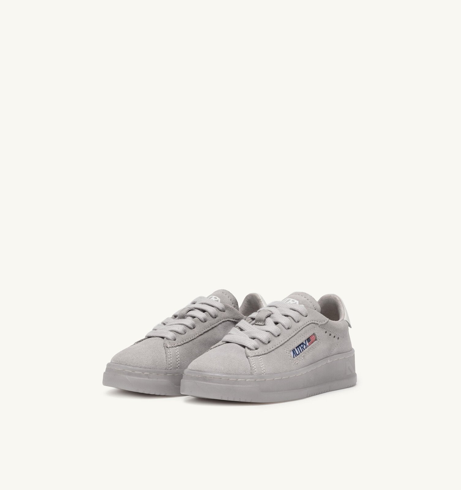 Dallas Kids Low en daim coloris vapor