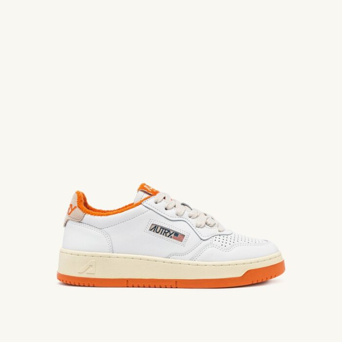 Medalist Low en cuir blanc et Amberglow