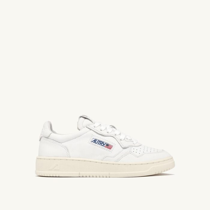 Medalist Low en nappa blanc super soft