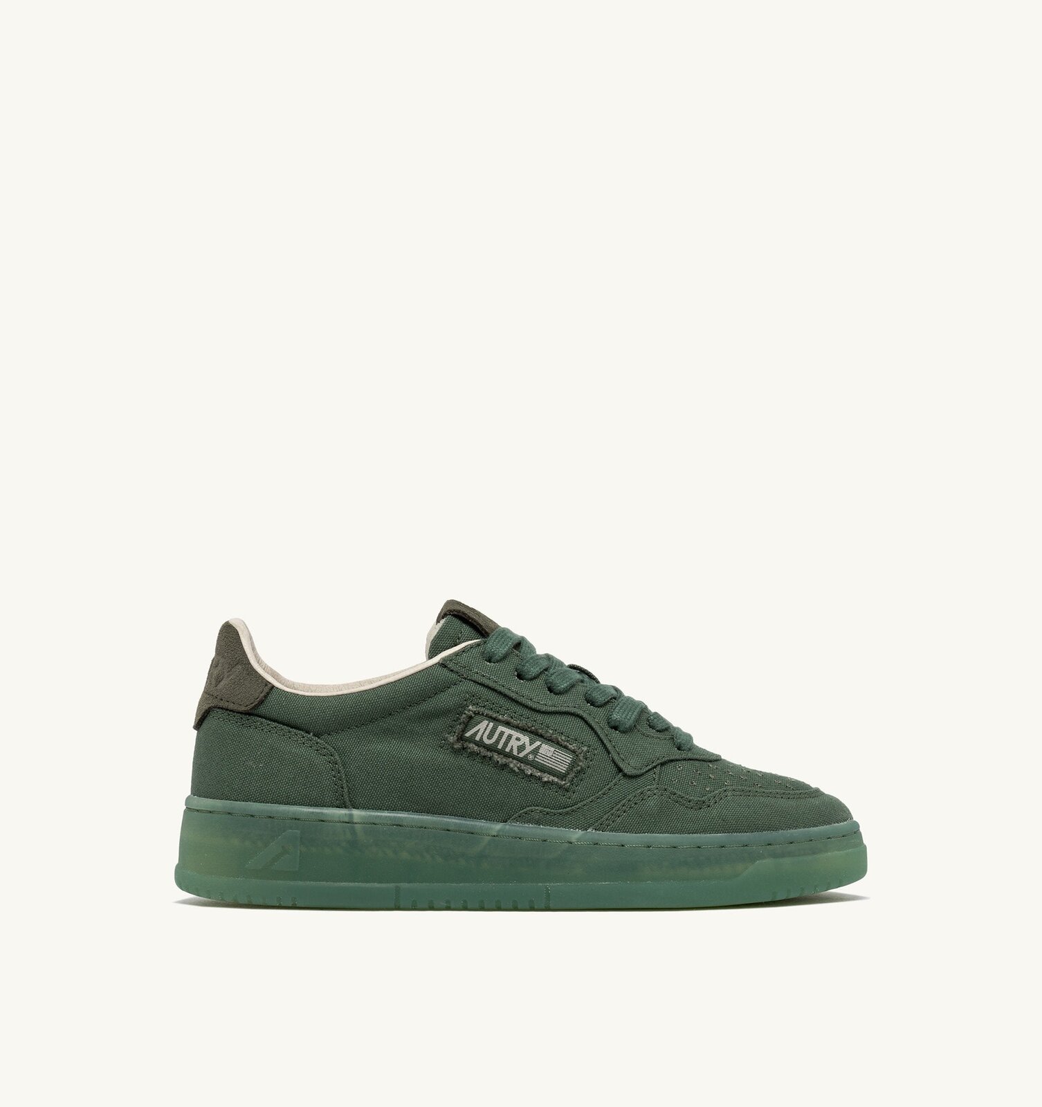 Medalist Low en toile coloris kaki