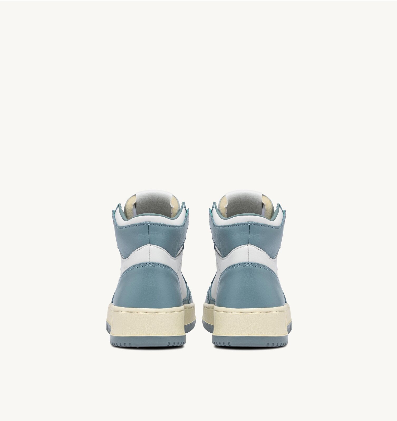 Medalist Mid bicolore en cuir coloris blanc et Silver Blue