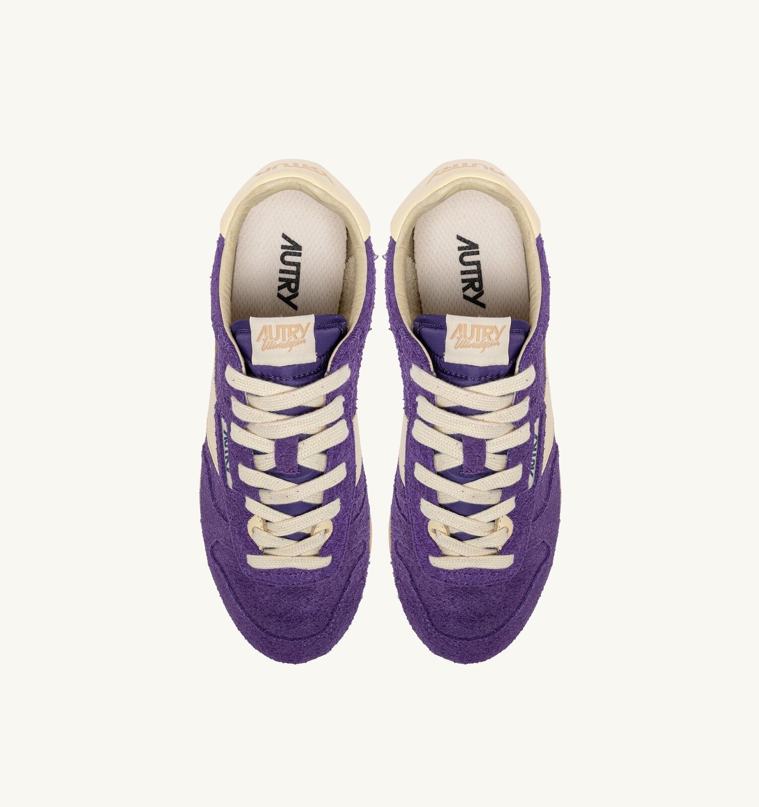 Windspin en daim et cuir Ultraviolet et Rutabaga